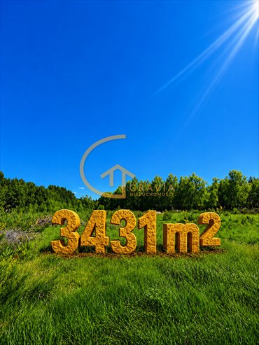 Działka rekreacyjno-inwestycyjna z lasem 3431 m² działka Nowy Dwór Wejherowski, Rekreacyjna