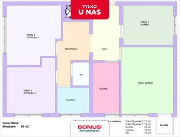 mieszkanie na sprzedaż 66m2 mieszkanie Warszawa, Targówek, Łojewska