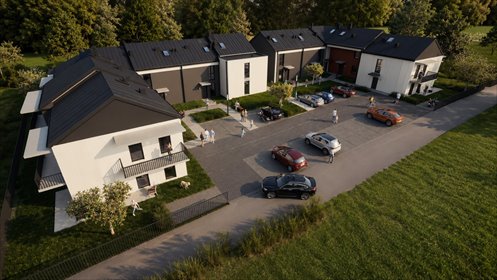 Nowoczesne 2 pokoje z dużym balkonem, stan deweloperski mieszkanie Łańcut, Wandy Rutkiewicz