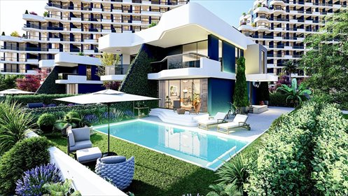 Luksowne Wille z Basenem w Erdemli Tömük, 4 syp. dom Tömük, Tömük, Erdemli, Mersin