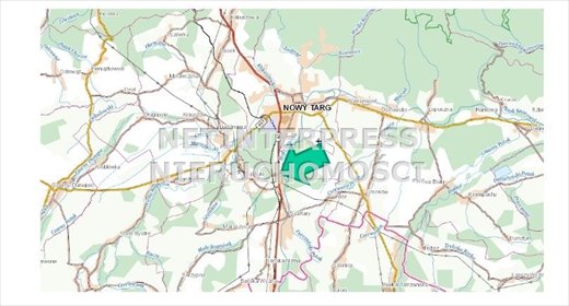 Sprzedaż działki 59 972 m² w Nowym Targu – atrakcyjna oferta działka Nowy Targ, Nowy Targ