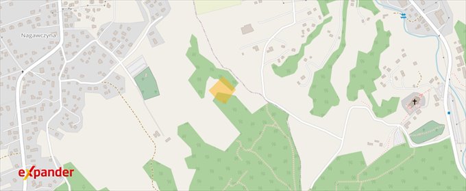 działka na sprzedaż 60m2 działka Nagawczyna