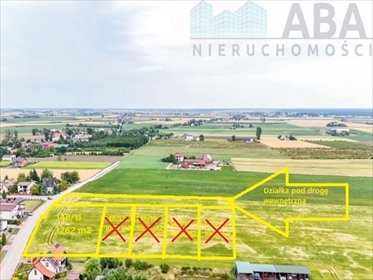 Polecam działkę 1262 m² w Sadlno - media, spokojna okolica działka Sadlno
