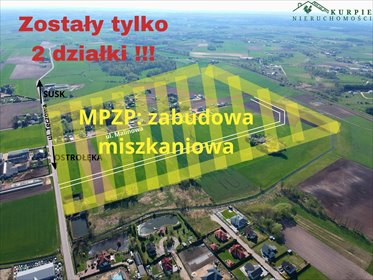 działka na sprzedaż 1086m2 działka Ławy