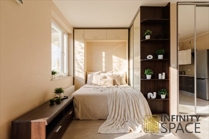 Studio 27,67 m² z balkonem, niski czynsz - polecam! mieszkanie Warszawa, Włochy, Rakowska