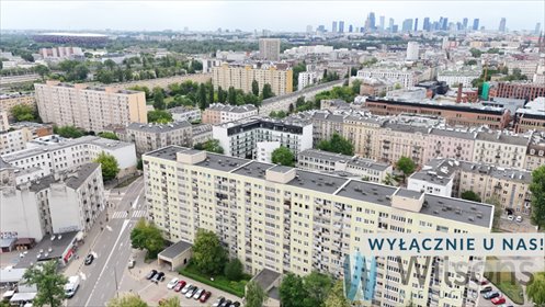 Polecam 2-pokojowe mieszkanie 37 m² z balkonem i panoramicznym widokiem mieszkanie Warszawa, Praga-Północ, Wiosenna