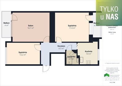 mieszkanie na sprzedaż 68m2 mieszkanie Białystok, Centrum, Aleja Józefa Piłsudskiego