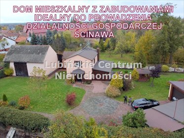Na sprzedaż dom z warsztatem i dużą działką 24 arów dom Ścinawa