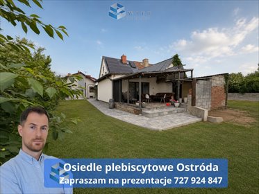 Przestronny bliźniak 114 m² blisko jeziora, taras, ogród dom Ostróda, Ostróda, Mikołaja Reja