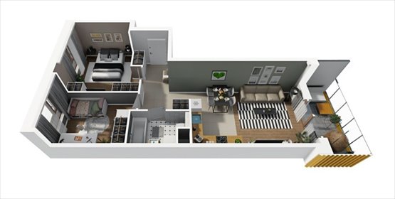 Do sprzedania przestronne 3-pokojowe mieszkanie 60 m² w Warszawie mieszkanie Warszawa, Żoliborz