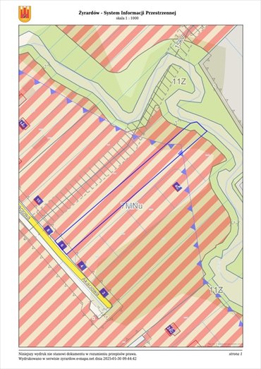 działka na sprzedaż 2072m2 działka Żyrardów, Akacjowa