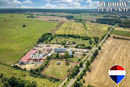 Działka inwestycyjna 3 745 m² z budynkiem w Żubrów działka Żubrów