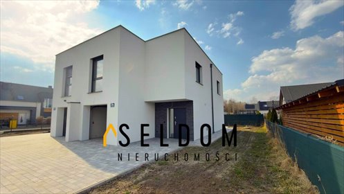 Nowoczesny bliźniak 131 m² z garażem i ogrodem dom Opole, Chmielowice