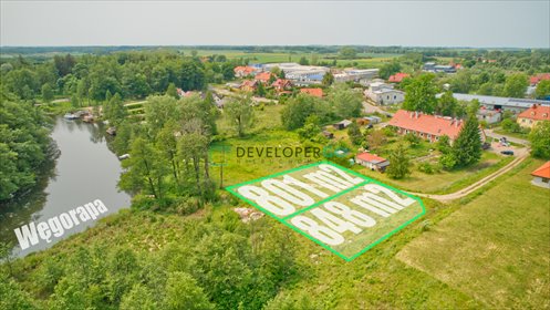 działka na sprzedaż 848m2 działka Węgorzewo