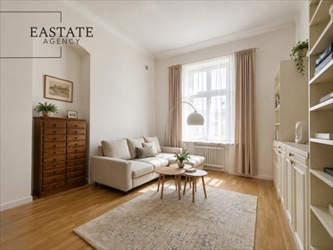 Eleganckie 53 m² w odrestaurowanej kamienicy z wysokimi sufitami. mieszkanie Warszawa, Śródmieście, Ujazdów, al. Aleje Ujazdowskie