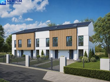 Na sprzedaż nowoczesny dom bliźniaczy 117 m² z ogrodem w Żyrardowie dom Żyrardów