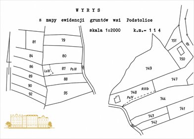 Działka 17 arów pod dom z klimatycznym strumykiem działka Podstolice