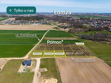 Polecam działkę 776 m² w Konarzycach z widokiem na naturę działka Konarzyce, Kwiatowa