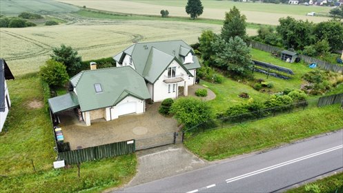 Luksusowy dom 200 m² z ogrodem, klimatyzacją - zapraszam dom Mezowo, Błękitnej Armii