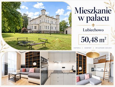 Sprzedam unikalne mieszkanie 50,48 m² w zabytkowym pałacu mieszkanie Lubiechowo