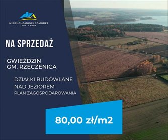działka na sprzedaż 880m2 działka Gwieździn