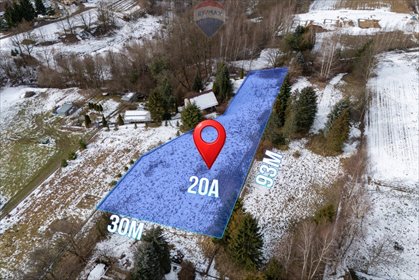 działka na sprzedaż 2013m2 działka Stadniki