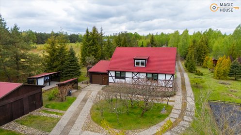 Sprzedam luksusową posiadłość 430 m² z ogrodem i lasem dom Cząstkowo