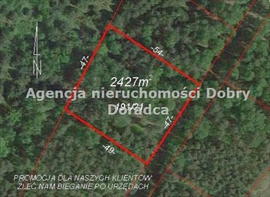 działka na sprzedaż 2427m2 działka Ojrzanów, Tarczyńska