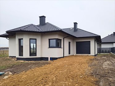 Dom wolnostojący 124 m2 z garażem, stan deweloperski dom Kowala-Duszocina