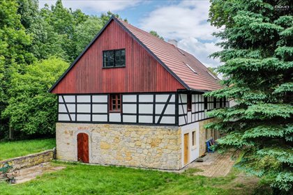 Urokliwy dom 172 m² na dużej działce 36 arów z kominkiem dom Rakowice Małe