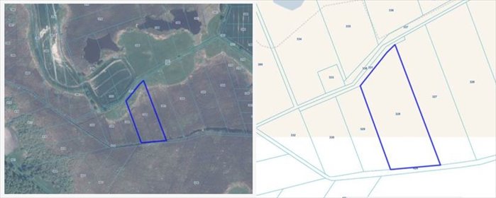 działka na sprzedaż 11600m2 działka Czarne Dolne