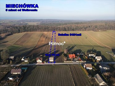 Dom w stanie surowym z dużą działką i garażem dom Miechówka