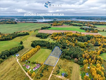 Działka 3263 m² z WZ na dom w Ostrowitem (blisko jeziora) działka Ostrowite
