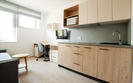 Nowoczesny mikroapartament 17 m² w centrum Wrocławia (blisko Wroclavii) mieszkanie Wrocław, Krzyki, Dyrekcyjna