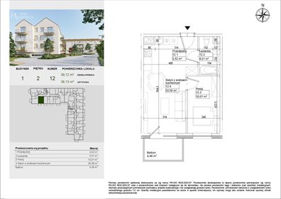 mieszkanie na sprzedaż 38m2 mieszkanie Osielsko, Aleja Adama Mickiewicza