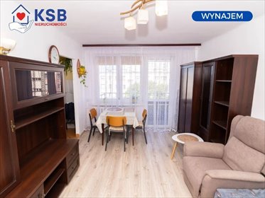 Na wynajem funkcjonalne mieszkanie 27 m² z balkonem w Ostrowcu mieszkanie Ostrowiec Świętokrzyski, os. Ogrody