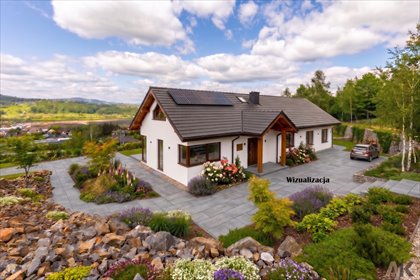 Nowoczesny dom z widokiem na Tatry w Wielopolu dom Wielopole