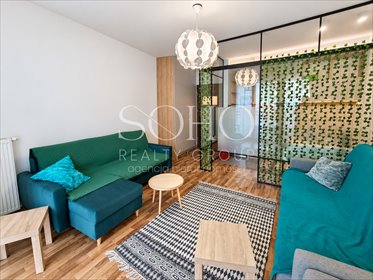 Wynajmę komfortowe 31 m² mieszkanie z balkonem w Krakowie mieszkanie Kraków, Podgórze, Dworska