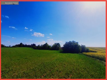 Urokliwa działka budowlana 1000 m2 w Bobrowie działka Bobrowo