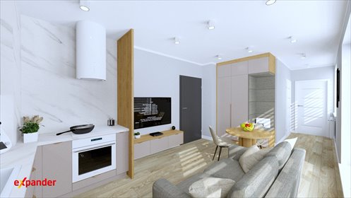 Inwestycyjny apartament z tarasem w Krzykach mieszkanie Wrocław, Żegiestowska