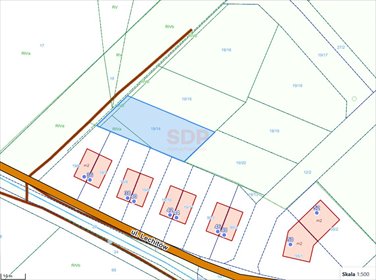 działka na sprzedaż 600m2 działka Wrocław, Psie Pole, Kowale, Lechitów