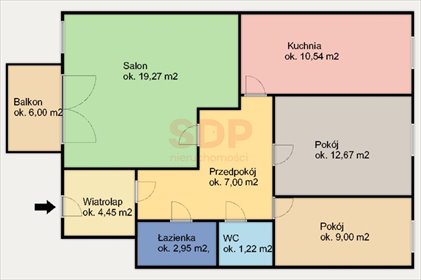 mieszkanie na sprzedaż 67m2 mieszkanie Wrocław, Fabryczna, Gądów, Horbaczewskiego Eugeniusza