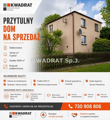 Przytulny dom z ogrodem w Dalborowicach - polecam! dom Dalborowice
