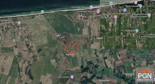 Działka 9101 m² w Gąskach (blisko promenady) działka Gąski