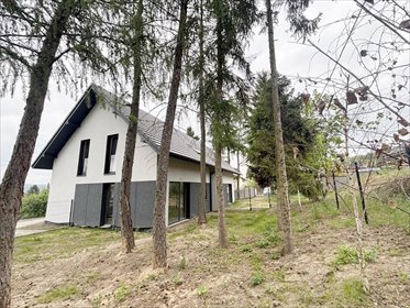 Nowoczesny bliźniak 5 pokoi, garaż, blisko lasu dom Zabierzów, Zabierzów