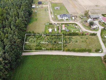 Działka budowlana przy lesie 1508 m2 - Ciecholewy działka Ciecholewy, Ciecholewy