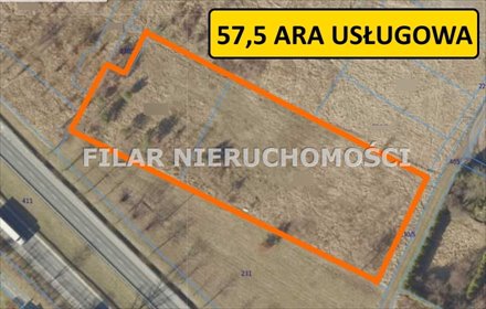 działka na sprzedaż 5754m2 działka Lubin