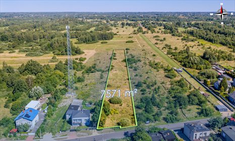 działka na sprzedaż 7571m2 działka Częstochowa, Dźbów, Leśna
