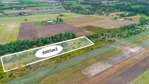 Działka 1001 m2 pod dom w spokojnej okolicy, 15 km od Lublina działka Wólka Krasienińska
