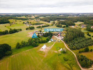 działka na sprzedaż 1005m2 działka Łebno